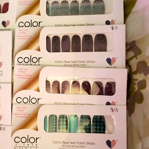 Colorstreet retired sets:summer and fall